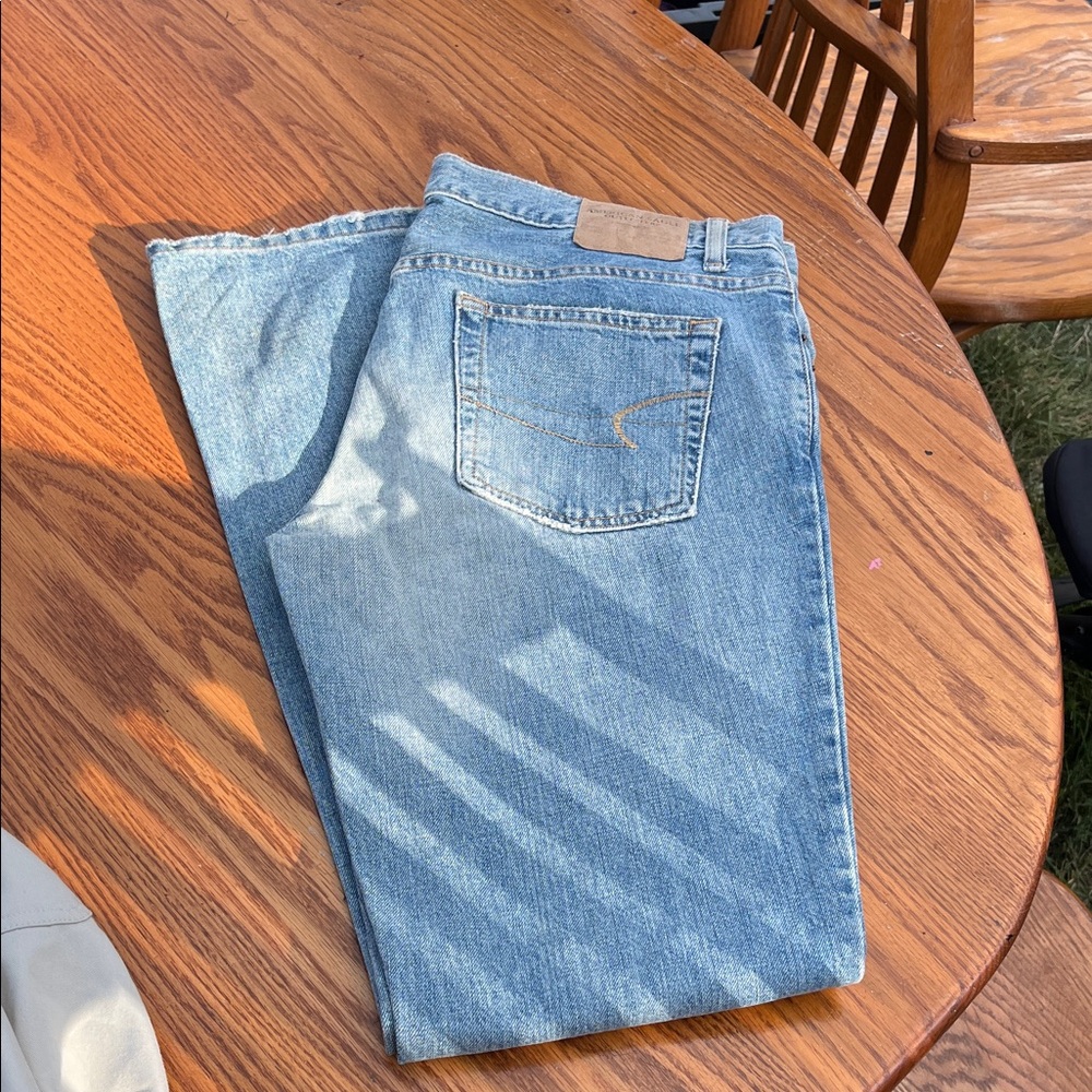 American Eagle Outfitters Classic Blue Straight Jeans